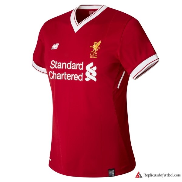 Camiseta Liverpool Mujer Primera equipación 2017-2018